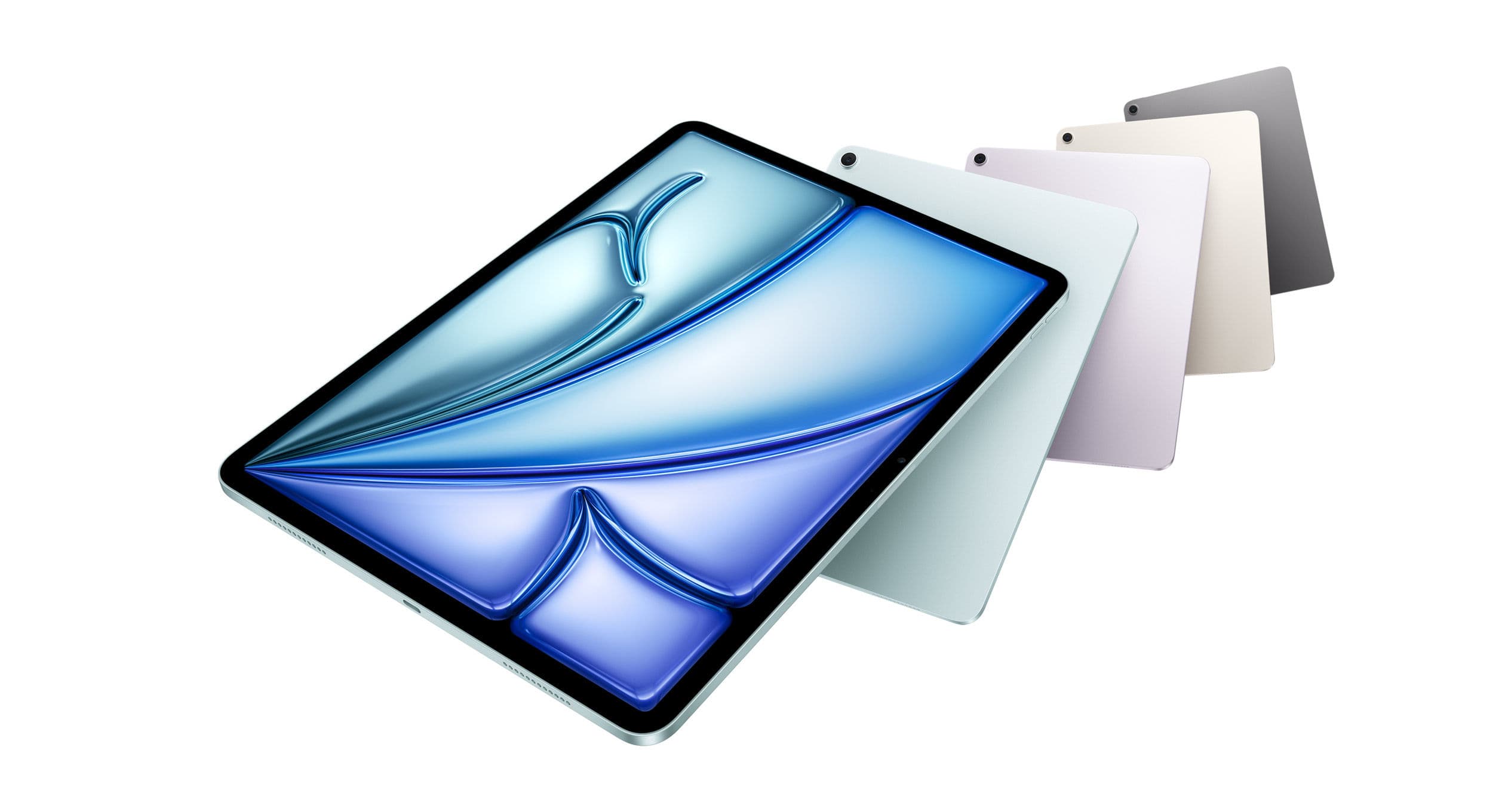 The new iPad Air. Featuring the powerful Apple M3 chip.